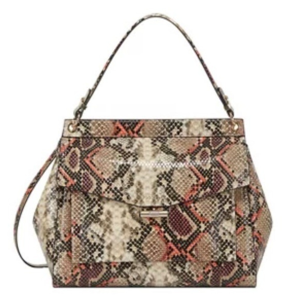 Fiorelli Flynn Satchel in Snake Emboss bag F396828